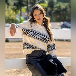 Line & Dot MONTANA FAIRE ISLE
SWEATER